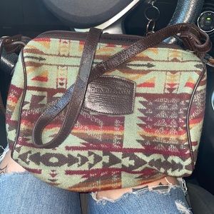 Pendleton Aztec Print purse